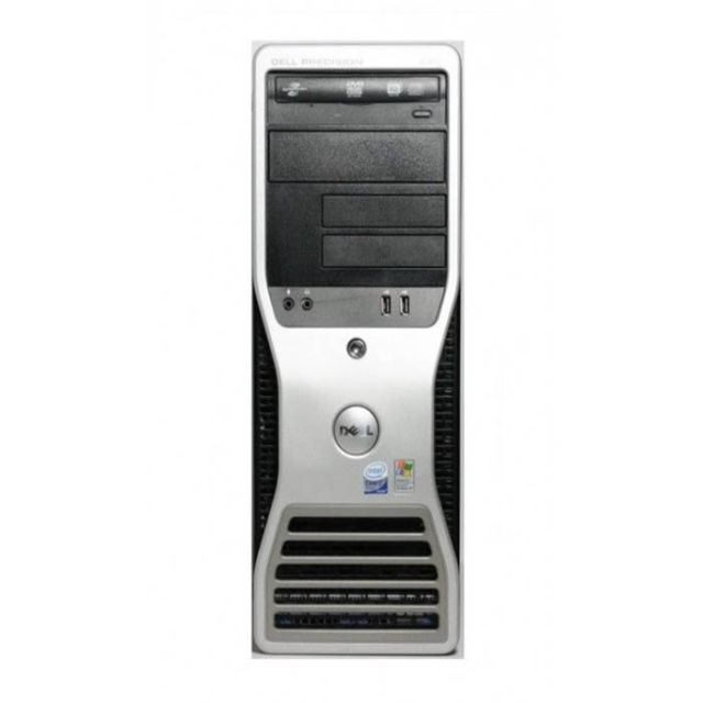 Dell Precision 390 TWR C2D E6300 8/120 SSD + 500 HDD - Grado B