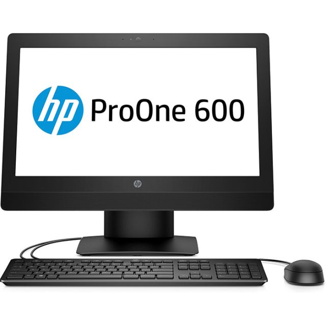 HP 600 G3 AIO 21.5" i5 8/240 SSD No WiFi - Scratch LCD - Grado C + Tastiera e Mouse