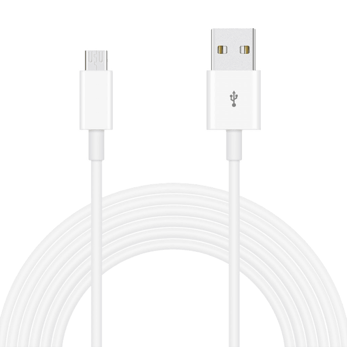 Cavo Hama USB A - Micro USB 1,5 Metri Bianco - Ricarica Rapida E Sincronizzazione Dati Fino A 480 Mbit/s